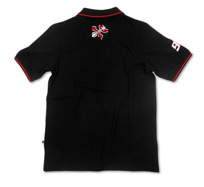 New Official Marc Marquez 93 Black Polo - Mmmpo 105704