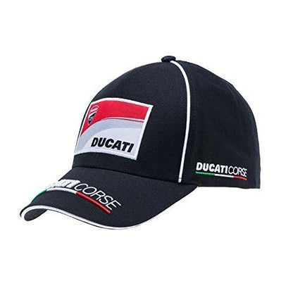 Official Ducati Corse Marlboro Black Baseball Cap - 17 46002