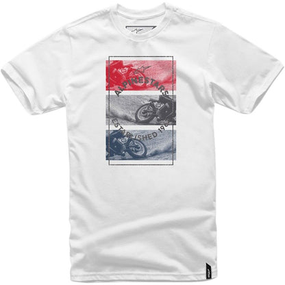 Alpinestars Burnt T Shirt White - 1017-72026