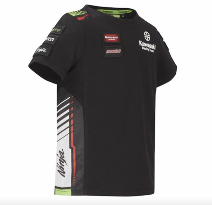 Official Kawasaki Racing Team Kids Team T Shirt - 21 31503