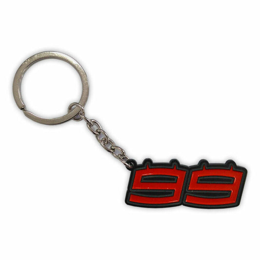 New Official Jorge Lorenzo Metal 99 Keyring - 17 51204