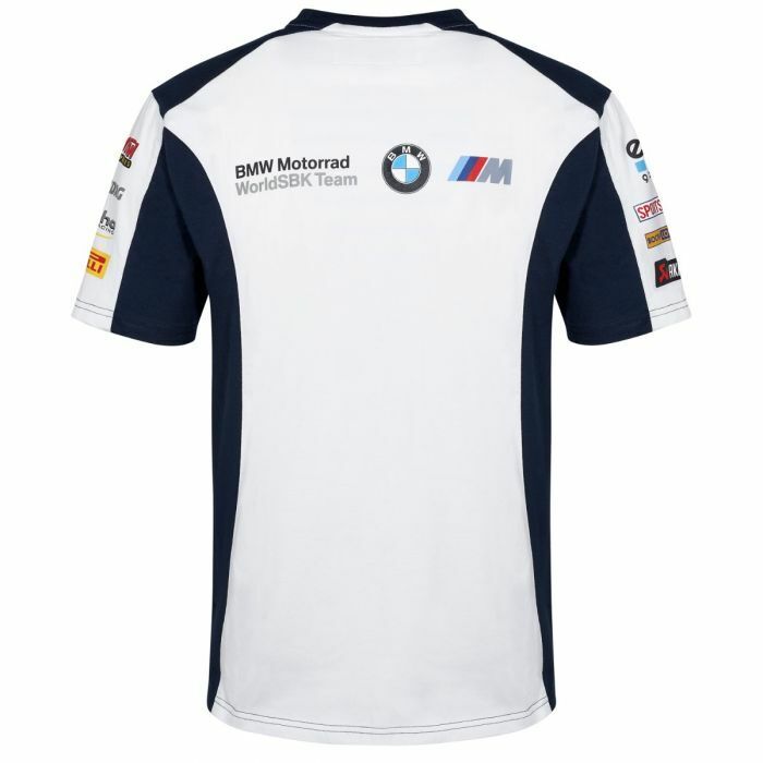 Official BMW Mottorad WSBK All Of Print T Shirt - 19BMW-Sbk-Aopt-White