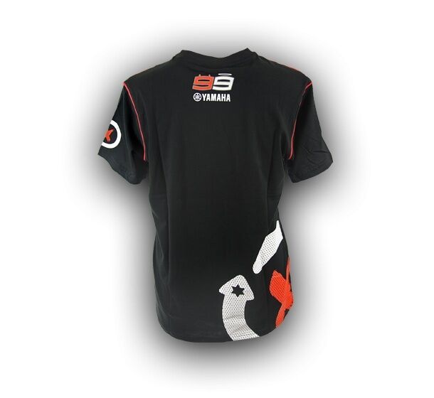 Official Jorge Lorezno Black Yamaha T'shirt - 13 31206