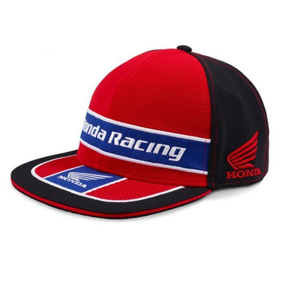 Official Honda Racing Flat Peak Baseball Cap - 18Hbsb-Bbc-Fp