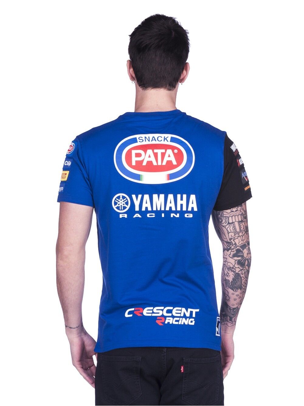 Official Cresent Pata Yamaha Racing Team T Shirt - 17 37021