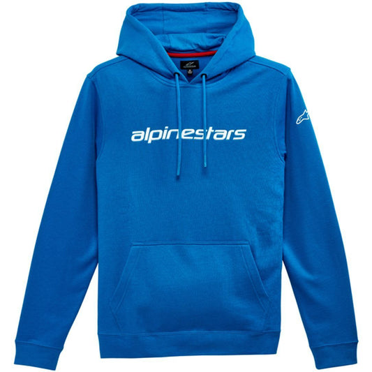 Alpinestars Linear Pull Over Blue Hoodie - 1213-51670