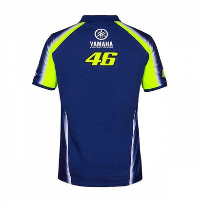 Official Valentino Rossi VR46 Dual Yamaha Mans Polo - Ydmpo 314009