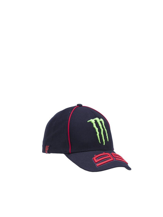 Official Jorge Lorenzo Monster Black Cap - 17 41404