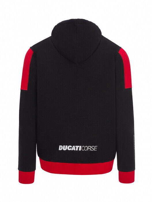 Official Ducati Corse Racing Zip Up Hoodie - 19 26001
