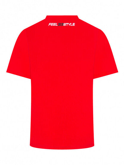Marc Marquez Official 93 Red Photographic Word's T-Shirt - Mmmts 19 33038