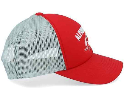 Alpinestar Lockdown Truckers Red Baseball Cap - 1210 81090