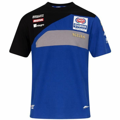 Official Pata Yamaha Racing Team T Shirt - 19YamWSBK-R-Act1