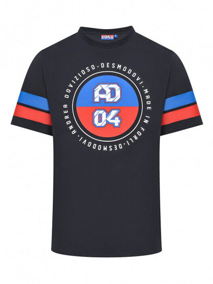 Andrea Dovizioso Official Ad 04 Desmodovi Dark Grey T'shirt - 19 32201