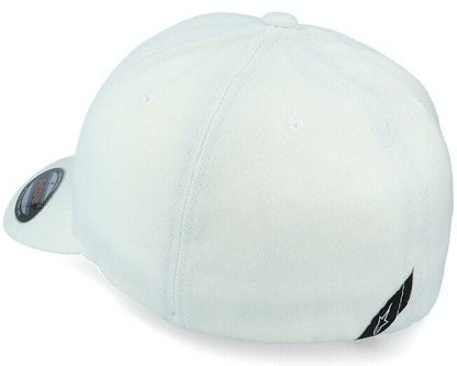 Alpinestar Indulgent Flexifit White Baseball Cap - 1139 81520
