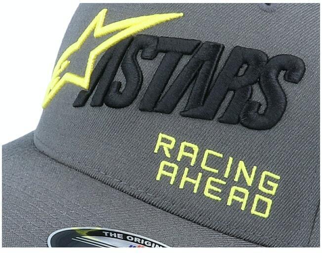 Alpinestar Title Flexifit Grey / Flo Baseball Cap - 1210 81060