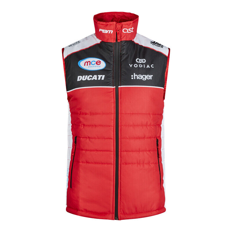 Official PBM MCE Ducati Body Warmer (Gilet) - Z22BsMCEtg