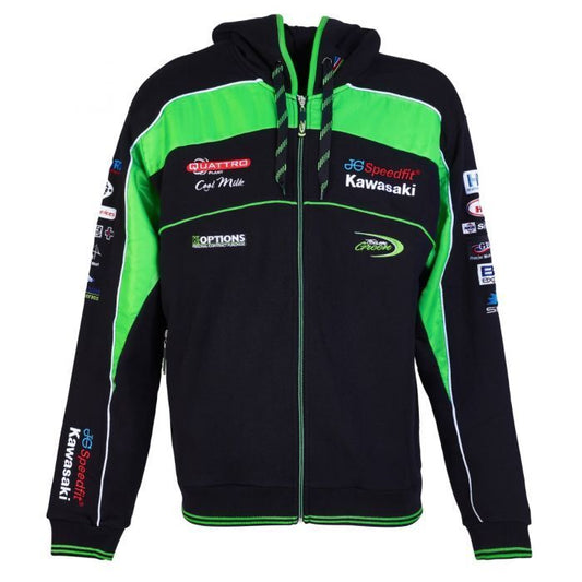Official JG Speedfit Kawasaki Team Hoodie - 18JGk-Ah1