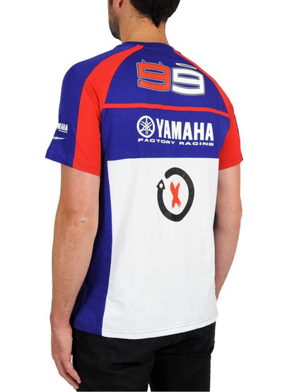 New Official Jorge Lorenzo Dual Yamaha T-Shirt - 15 37001