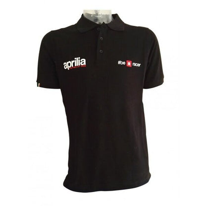 Official Aprilia Team Be A Racer Black Polo