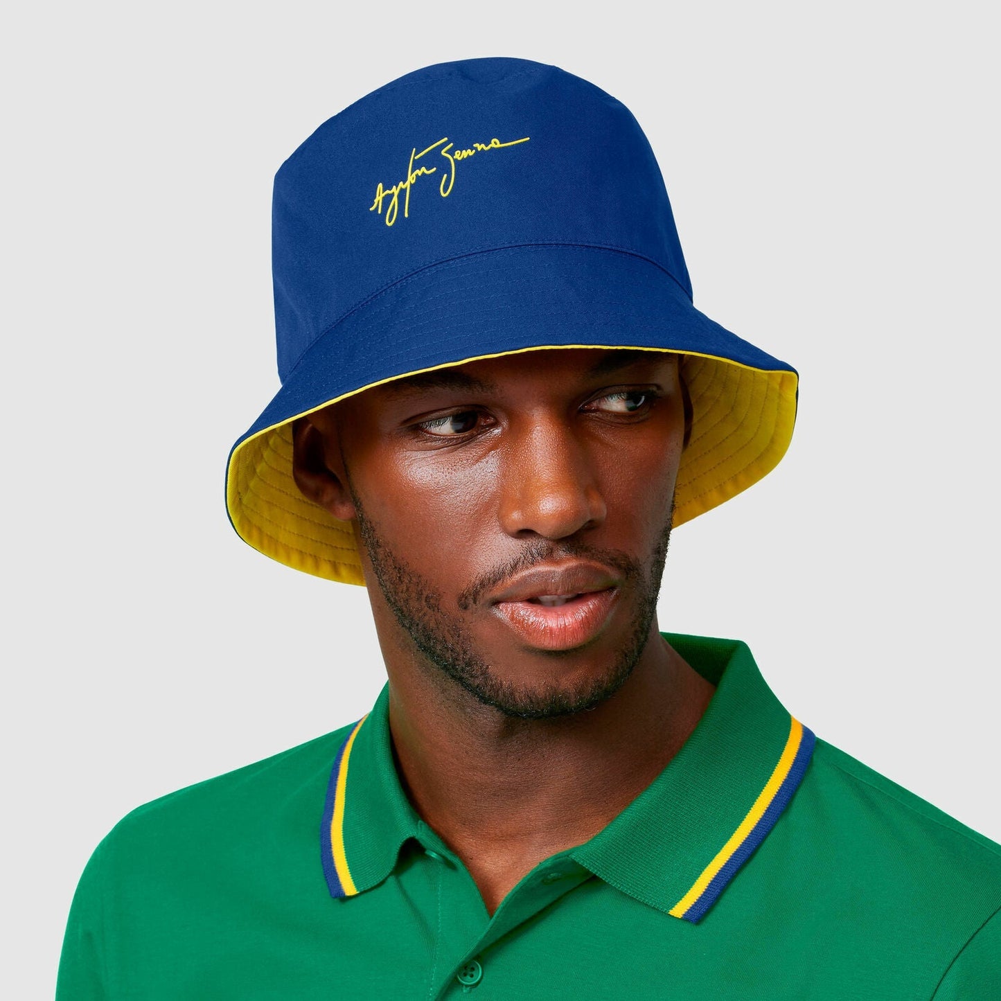 Ayrton Senna Official Reversable Bucket Cap - 701218230 001