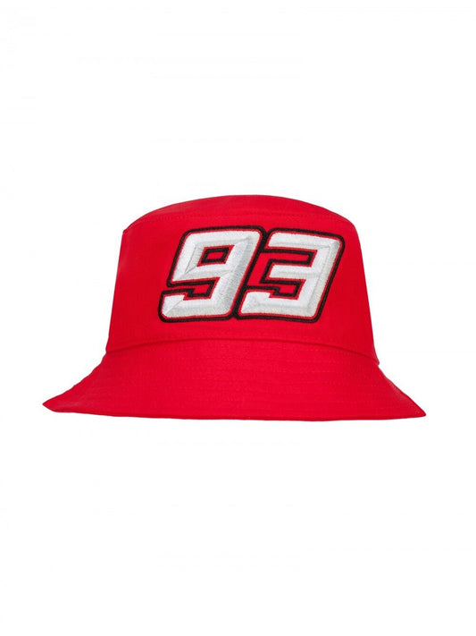 Official Marc Marquez 93 Kid's Red Bucket Cap - 18 43011