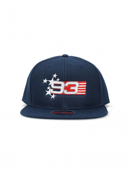 Marc Marquez Official Mm93 Austin Gp Flat Peak Adjustable Cap - 22 43005