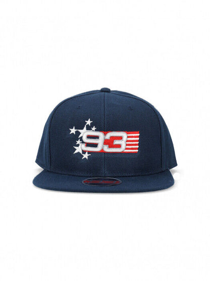 Marc Marquez Official Mm93 Austin Gp Flat Peak Adjustable Cap - 22 43005