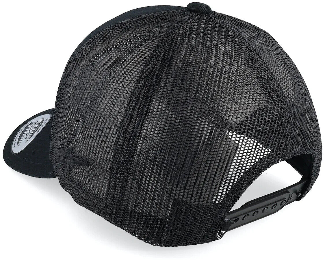 Alpinestar Black Find Trucker Cap - 1213-81008
