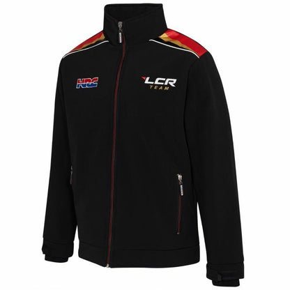 Official LCR Honda Team Black Soft-Shell Jacket -19LCRc-Ajf Black