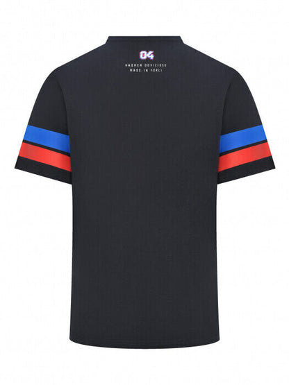 Andrea Dovizioso Official Ad 04 Desmodovi Dark Grey T'shirt - 19 32201