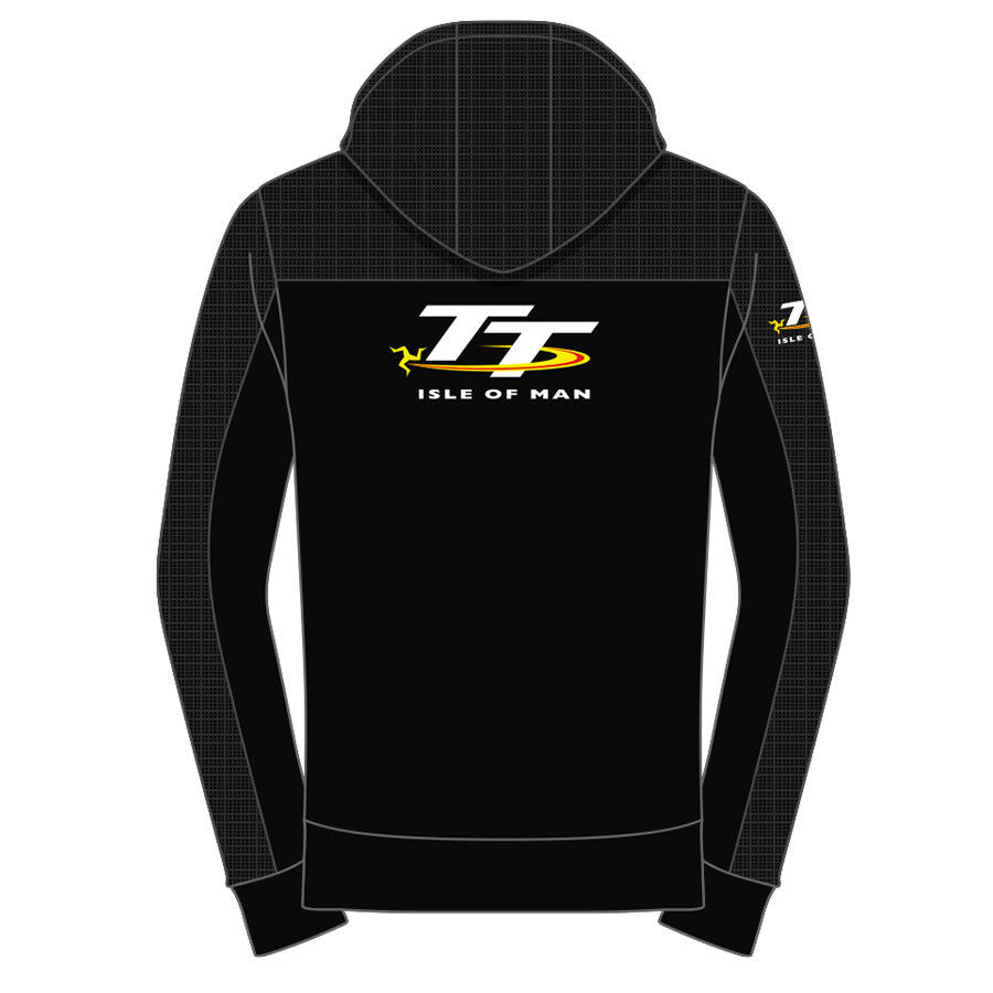 Isle Of Man TT Races Official Black Hoodie - 20Ah1