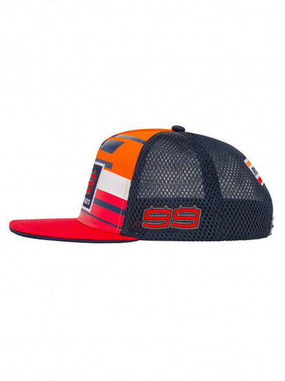 Official Jorge Lorenzo Dual Repsol Honda Flat Peak Cap - 19 48510