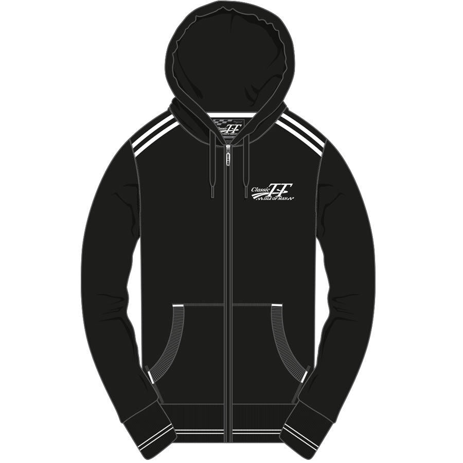 Isle Of Man Classic TT Races Official Black Hoodie - 18Ctt Ah1