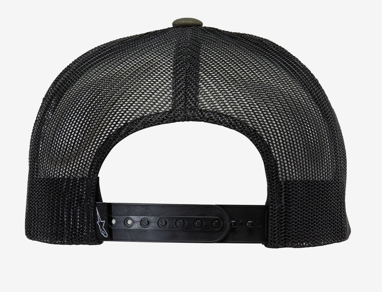 Alpinestars Bolt Truckers Flat Peak Green Baseball Cap - 1213 81014 6910