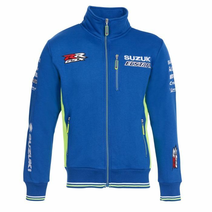 New Official Ecstar Suzuki MotoGP Womans Team Track Top - 990F0-M8Ltt