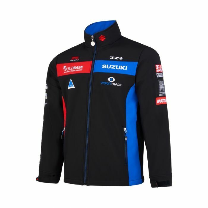 Official Buildbase Suzuki Team Softshell Jacket - 20Bbs-Aj