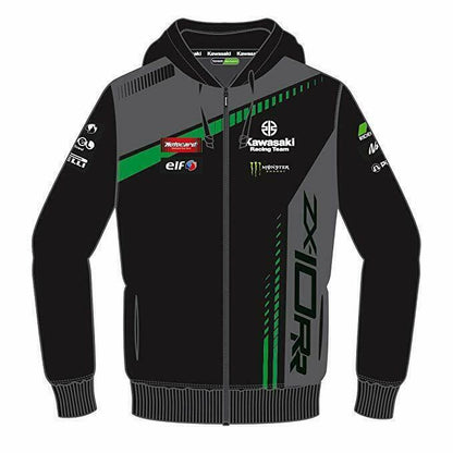 Official WSBK Monster Kawasaki Sbk Team Zipped Hoodie - 18 21505