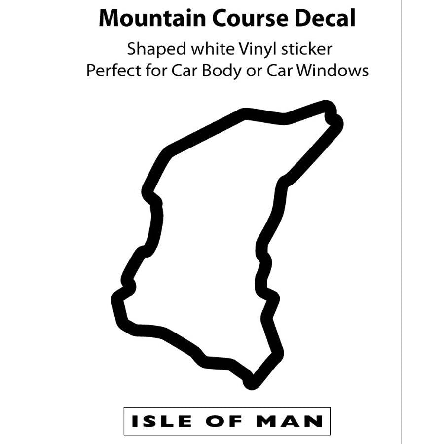 Official Isle Of Man TT Black Course - Sticker5