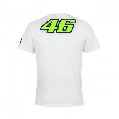 Official Valentino Rossi VR46 The Doctor White T'shirt - Vrmts 260006