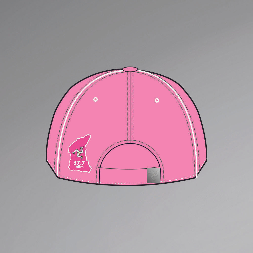 Isle Of Man Road Races Pink Cap - 17Iom Bbc5