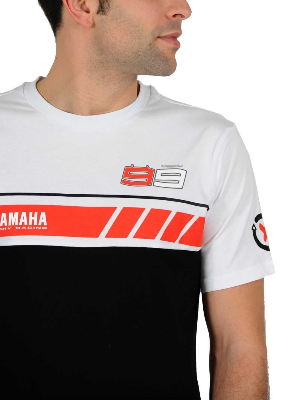 New 2016 Official Jorge Lorenzo Classic Dual Yamaha T-Shirt - 16 37002