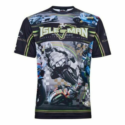 Isle Of Man Road Races All Over Print T'Shirt - 20Iom-Aopt2