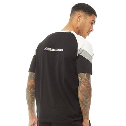 BMW Msport Puma Mcs Black/White/Grey T Shirt - 597998 01