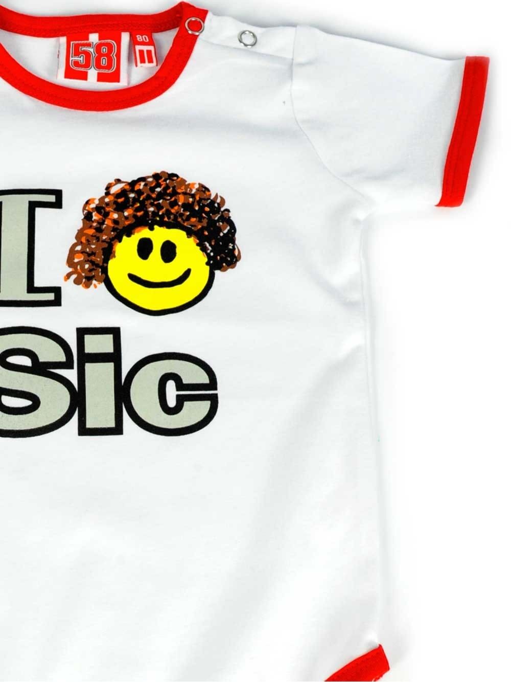 New Official Simoncelli . I Love Sic Baby Body 15 8503