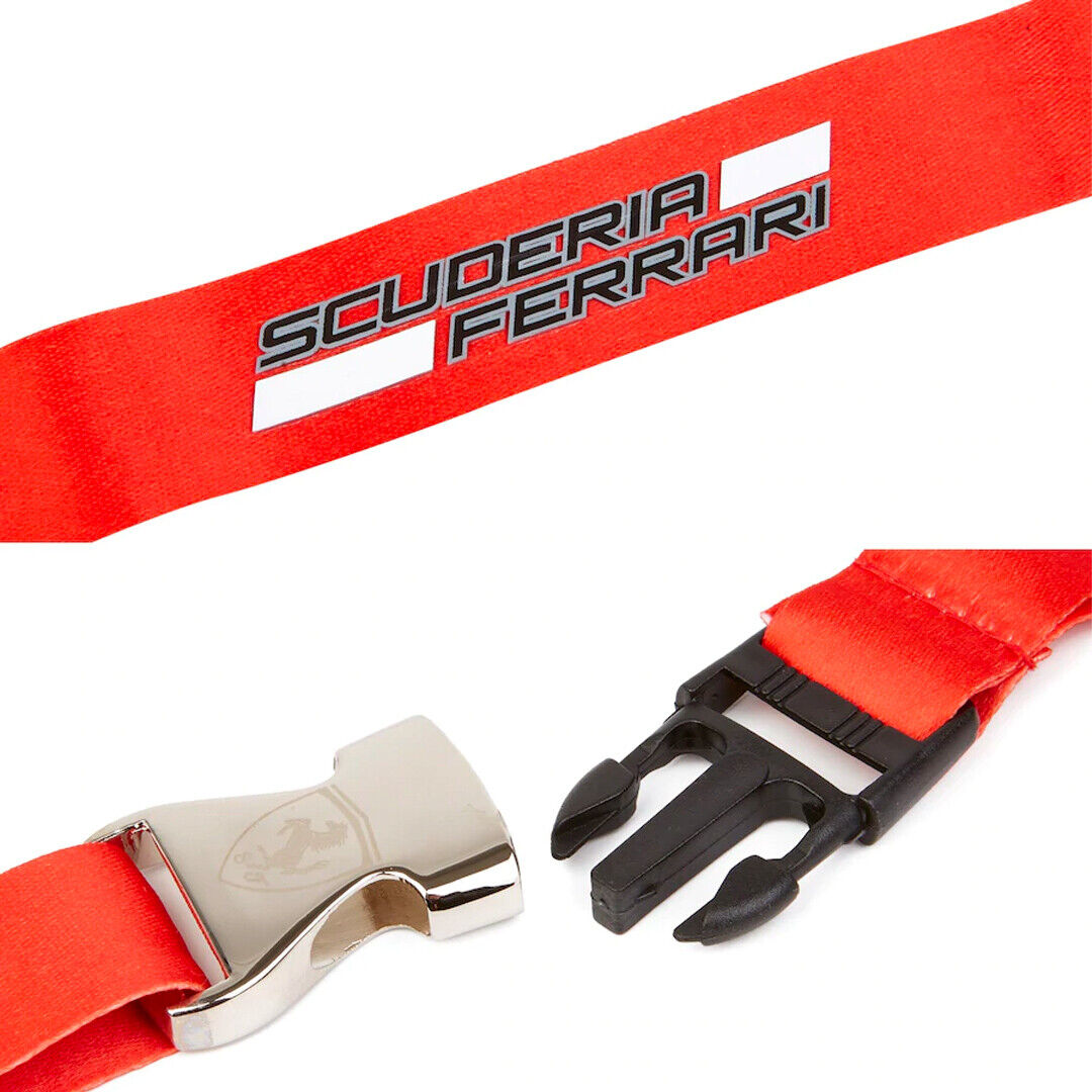 Scuderia Ferrari Black Or Red Sf Fw Lanyard - 130171014