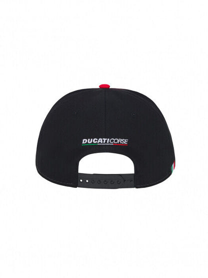 Official Ducati Corse Flat Visor Cap 20 46006