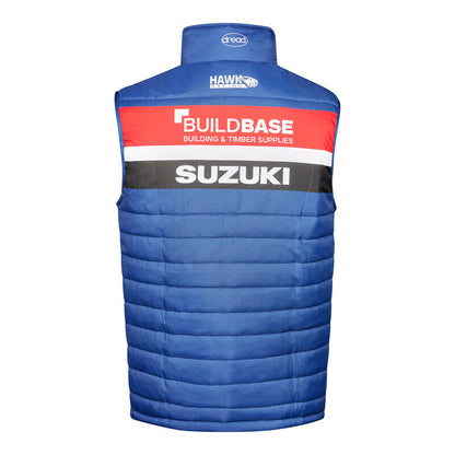 Official Buildbase Suzuki Team Bodywarmer (Gilet) - Z22Bsbbstg