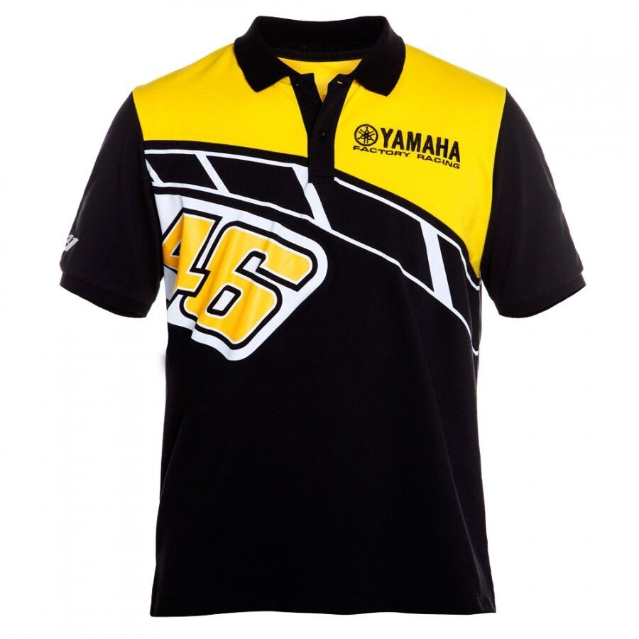 Official Valentino Rossi VR46 Heritage Yamaha Mans Polo - Ygmpo 213804