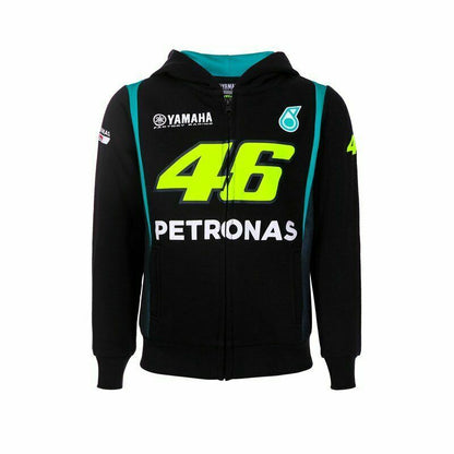 VR46 Official Valentino Rossi Petronas Yamaha Kids Hoodie Fleece - Pvkfl415004