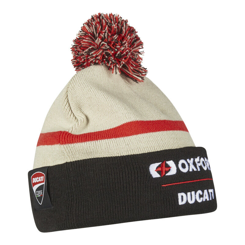 Official Oxford Products Ducati Team Beanie Hat - Z22Bsoxdtbh